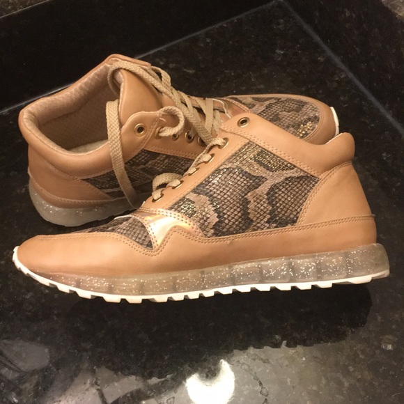 New sparkle tan Henry Ferrara size 9.5 - Picture 4 of 5